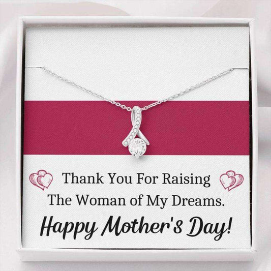 Mother-In-Law Necklace, To My Future Mother In Law Woman Of My Dreams Necklace Gift Gifts for Mother (Mom) Rakva