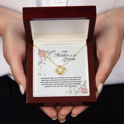 Mother-In-Law Necklace, To My Mother In Law On My Wedding Day Necklace, Mother Of The Groom Gift From Bride Custom Necklace Gifts for Mother (Mom) Rakva