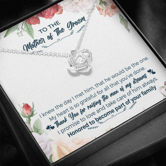 Mother-In-Law Necklace, To The Mother Of The Groom Necklace “ The Man Of My Dreams “ Mother-In-Law Gift Gifts for Mother (Mom) Rakva