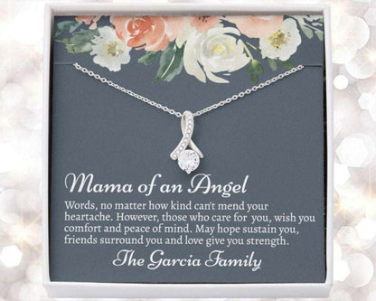 Mother Of An Angel Necklace, Care Package For Someone Who Lost A Baby, Memorial Gift For Loss Of A Child, Miscarriage Memorial Memorials Necklace Rakva