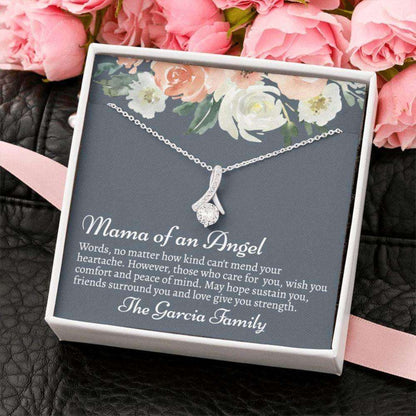 Mother Of An Angel Necklace, Care Package For Someone Who Lost A Baby, Memorial Gift For Loss Of A Child, Miscarriage Memorial Memorials Necklace Rakva