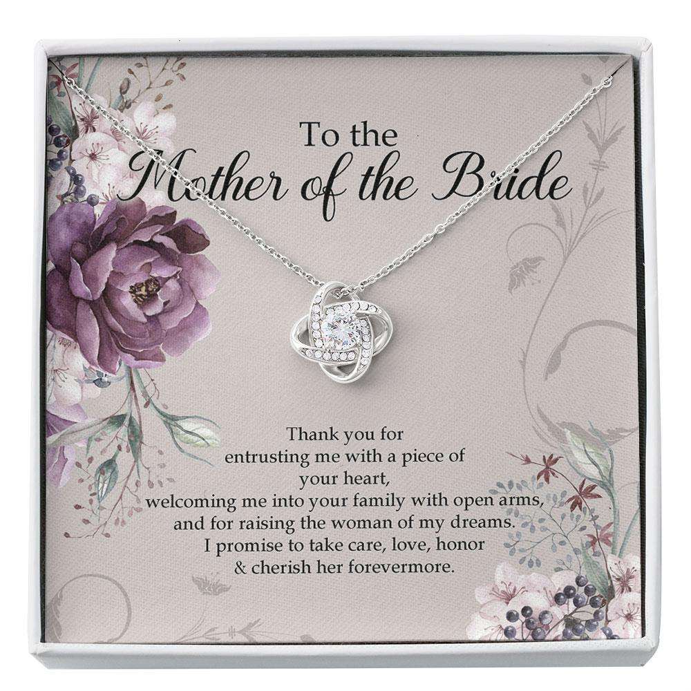 Mother Of The Bride Necklace Gift From Groom, Mother In Law Wedding Gift Custom Necklace Gifts for Mother (Mom) Rakva