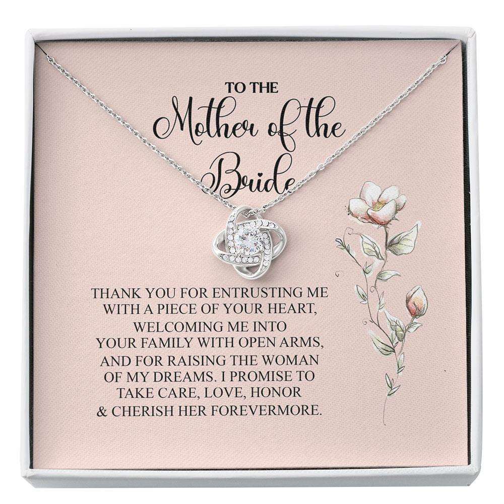 Mother Of The Bride Necklace Gift From Groom, Mother In Law Wedding Gift Custom Necklace Gifts for Mother (Mom) Rakva