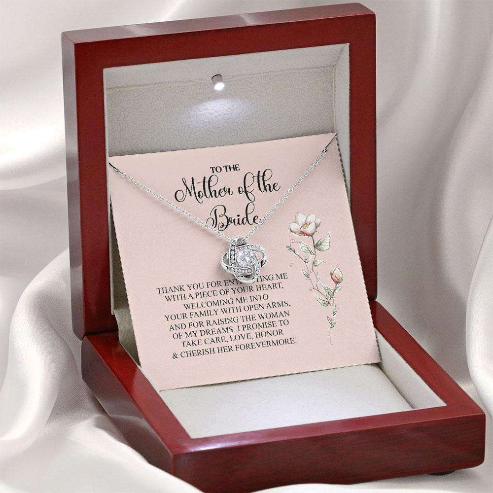 Mother Of The Bride Necklace Gift From Groom, Mother In Law Wedding Gift Custom Necklace Gifts for Mother (Mom) Rakva