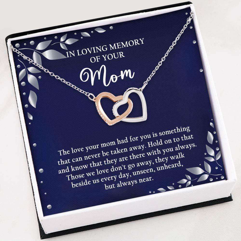 Necklace For Women Girl “ Loss Of Mother “ Mom Remembrance Gift Gifts For Friend Rakva