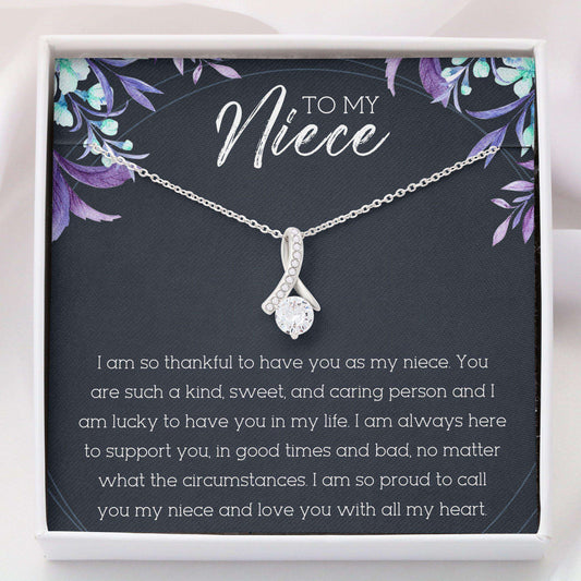 Niece Necklace, Alluring Beauty Necklace “ To My Niece Necklace Gifts Gifts for Niece Rakva