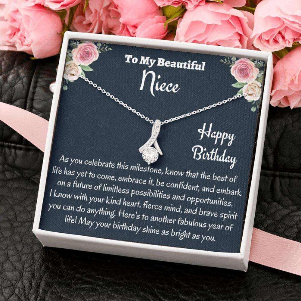 Niece Necklace, Niece Birthday Gift, Necklace, Gift For Niece From Aunt, Birthday Gift, Uncle To Niece Gift Gifts for Niece Rakva