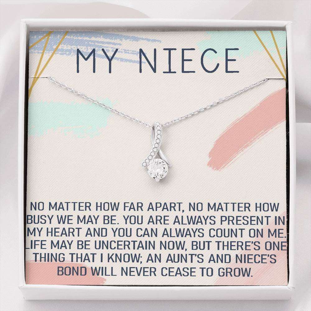 Niece Necklace : Niece Gift From Aunt, Niece Charm, Wedding Gift, Niece Confirmation Necklace Gifts for Niece Rakva