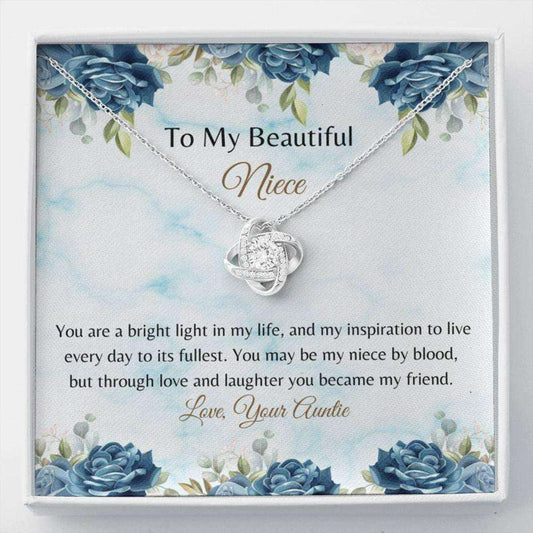 Niece Necklace, Niece Gift From Auntie “ Sentimental Necklace “ Niece Necklace Card “ Niece Bride Gift “ Love From Niece Gifts for Niece Rakva