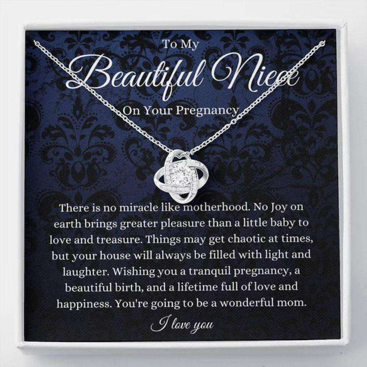 Niece Necklace, Niece Pregnancy Necklace, Gift For Mom To Be, Expecting Mom, Pregnant Niece Gifts For Mom To Be (Future Mom) Rakva