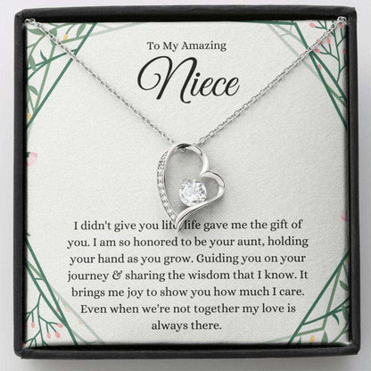 Niece Necklace, To My Niece Necklace Gift From Aunt, Niece Necklace, Niece Christmas Gift Gifts For Goddaughter / Godson Necklace Rakva