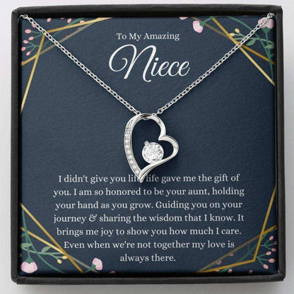Niece Necklace, To My Niece Necklace Gift From Aunt, Niece Necklace, Niece Christmas Gift Gifts For Goddaughter / Godson Necklace Rakva
