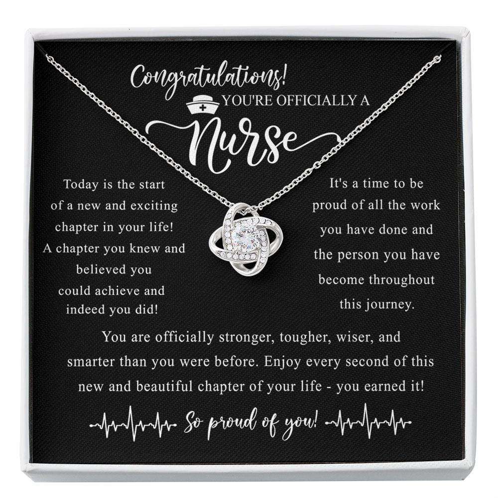 Nurse Graduation Necklace Gift, Graduation Gift For Nurse, New Nurse Gift, Future Nurse Gift Custom Necklace For Archievement Rakva