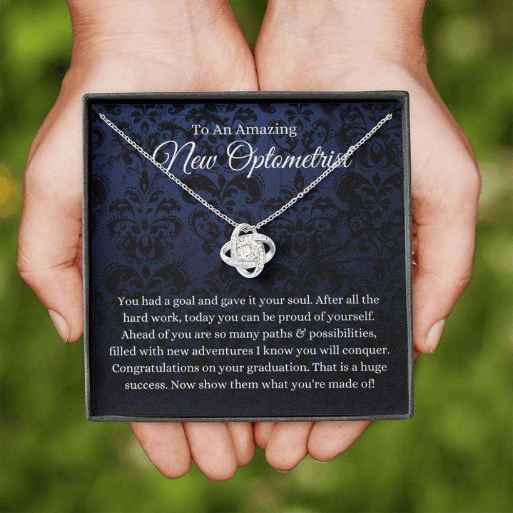 Optometrist Graduation Gift, Grad Gift For Optometrist Women, Graduation Gift For New Optometrist Necklace For Archievement Rakva