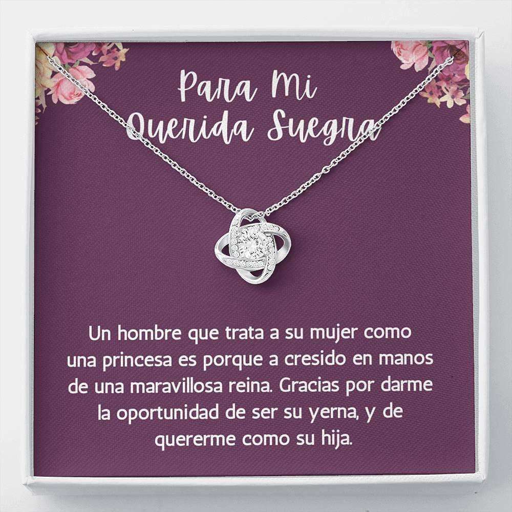 Para Mi Querida Suegra Regalo Del De La Madre Necklace Spanish Gifts for Mother (Mom) Rakva