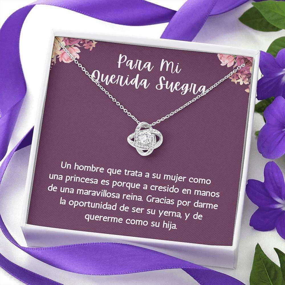 Para Mi Querida Suegra Regalo Del De La Madre Necklace Spanish Gifts for Mother (Mom) Rakva