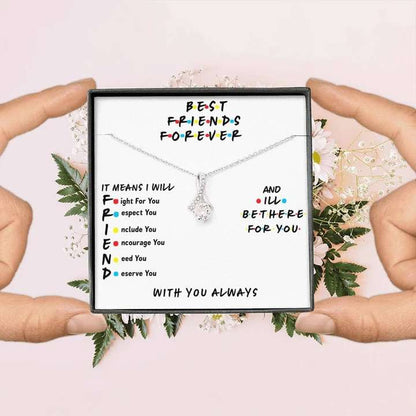 Perfect Friendship Gift For Female Bestfriend - 925 Sterling Silver Pendant Friendship Day Rakva