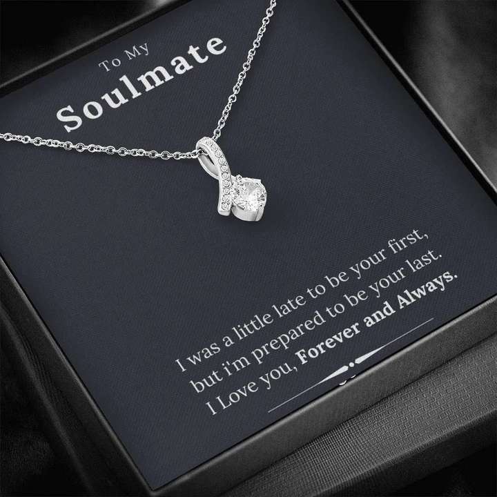 Perfect Gift For Soulmate - Pure Silver Necklace Gift Set Gifts for Future Wife / fiance Rakva