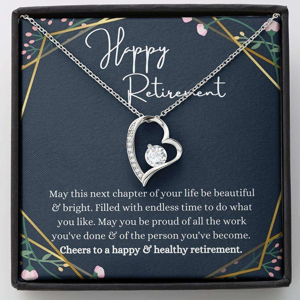 Retirement Necklace Gifts For Women Necklace Teacher Retirement Gift Colleague Gifts For Friend Rakva