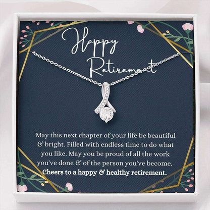 Retirement Necklace Gifts For Women Necklace Teacher Retirement Gift Colleague Gifts For Friend Rakva