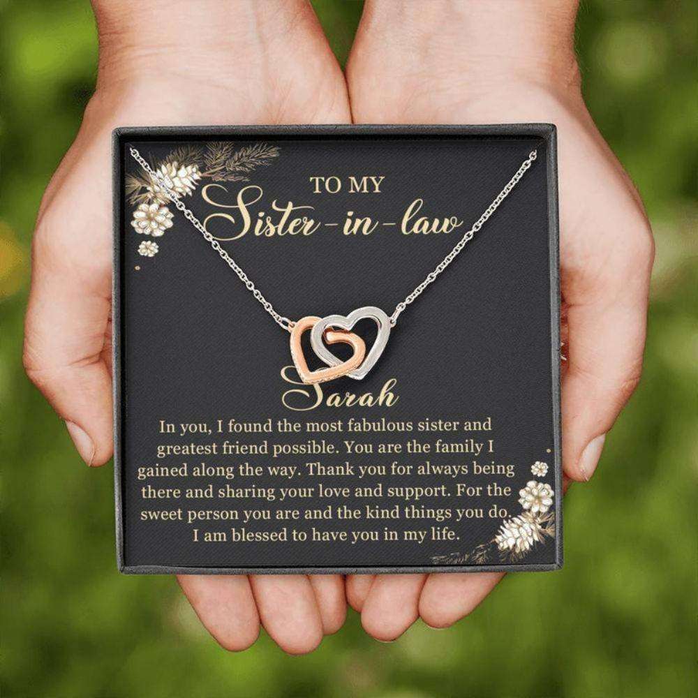 Sister-In-Law Necklace Gift, Sister-In-Law Wedding Gift, Future Sister In Law Necklace, Sister Of The Groom Gift, Wedding Gift For Sister In Law Gifts for Sister Rakva