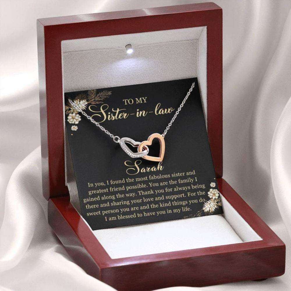 Sister-In-Law Necklace Gift, Sister-In-Law Wedding Gift, Future Sister In Law Necklace, Sister Of The Groom Gift, Wedding Gift For Sister In Law Gifts for Sister Rakva