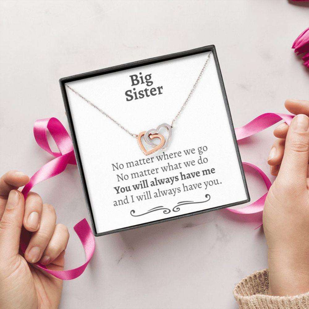 Sister Necklace, Big Sister Gift, Best Big Sister, Big Sister Necklace, Sister Gift Christmas, Gift For Big Sister, Big Sister Birthday Gifts For Friend Rakva