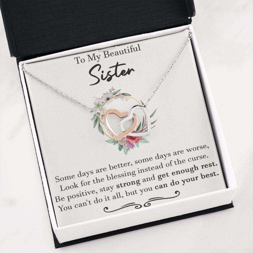 Sister Necklace, Birthday Necklace Gift For Sister, Encouragement Gift For Sister, Motivation Gift For Her Gifts for Sister Rakva