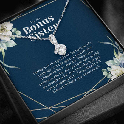 Sister Necklace, Bonus Sister Gift, Gift For Sister In Law, Wedding Thank You, Sister Of The Groom Gift, Gift For Best Friend Gifts for Sister Rakva