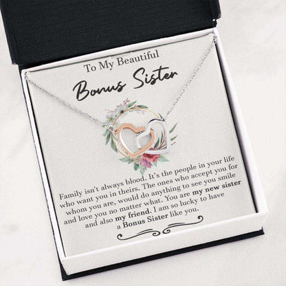 Sister Necklace, Bonus Sister Necklace, Bonus Sister Gift, Gift For Bonus Sister, Birthday Necklace For Bonus Sister, Sister In Law Gift Gifts for Sister Rakva