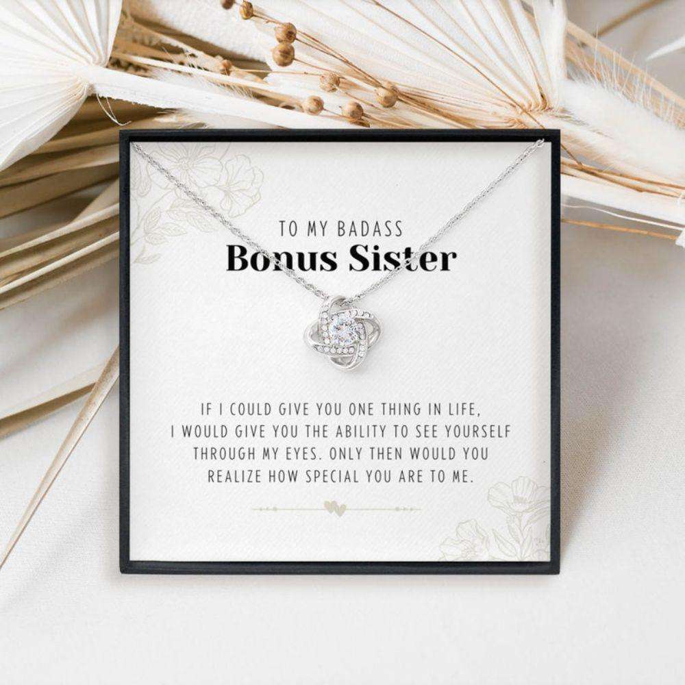 Sister Necklace, Bonus Sister Necklace, Gift For Step Sister, Sister In Law, Future Sister In Law, Best Friend, Stepsister, Soul Sister Necklace Gifts for Sister Rakva