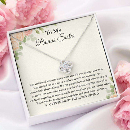 Sister Necklace, Bonus Sister Necklace Gift, Sister In Law, Sister Of The Groom, Wedding, Bridesmaid Gifts For Friend Rakva