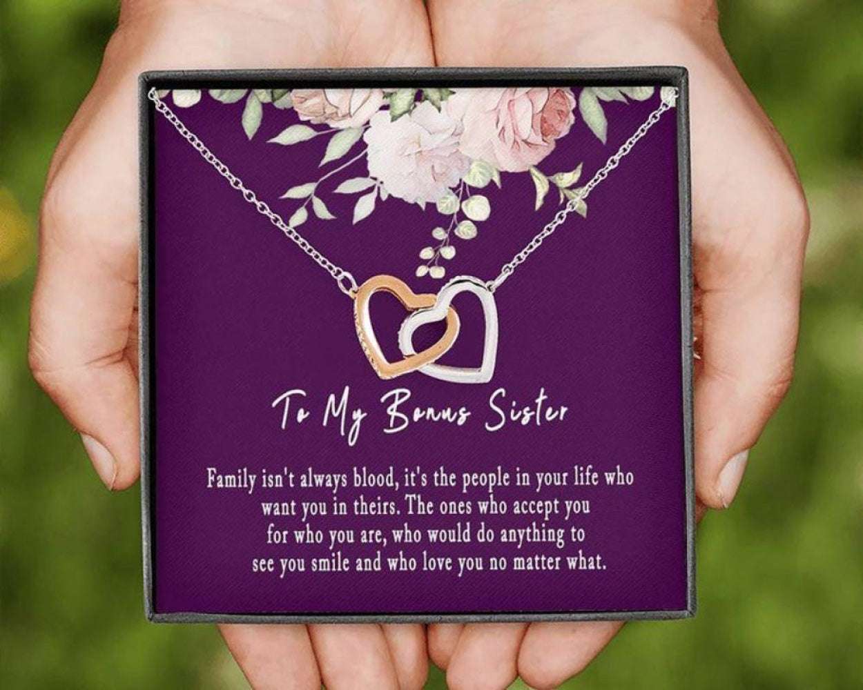 Sister Necklace, Bonus Sister Necklace Gift, Sister In Law, Sister Of The Groom, Wedding, Bridesmaid Gifts For Friend Rakva