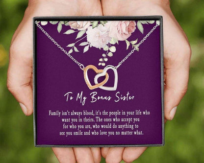 Sister Necklace, Bonus Sister Necklace Gift, Sister In Law, Sister Of The Groom, Wedding, Bridesmaid Gifts For Friend Rakva