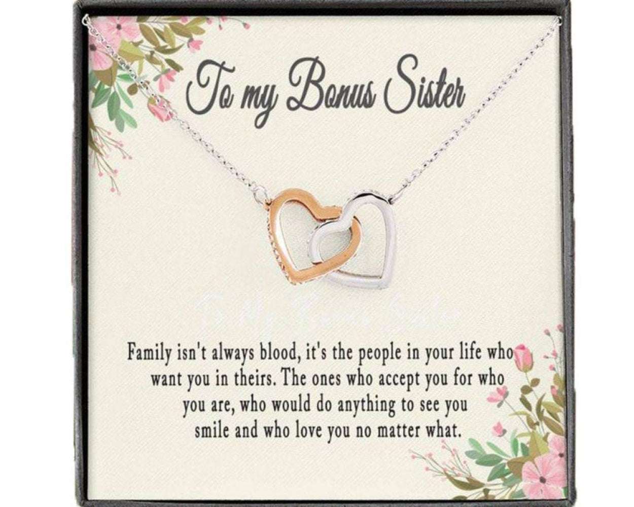 Sister Necklace, Bonus Sister Necklace Gift, Sister In Law, Sister Of The Groom, Wedding, Bridesmaid Gifts For Friend Rakva