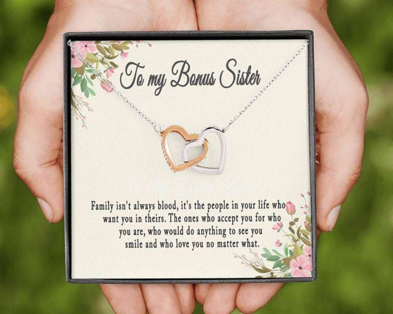 Sister Necklace, Bonus Sister Necklace Gift, Sister In Law, Sister Of The Groom, Wedding, Bridesmaid Gifts For Friend Rakva