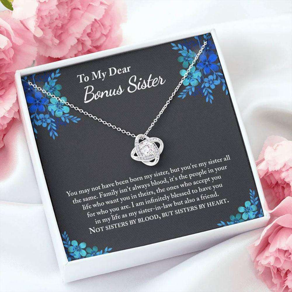 Sister Necklace, Bonus Sister Necklace Gift, Sister In Law, Sister Of The Groom, Wedding, Bridesmaid Gifts For Friend Rakva