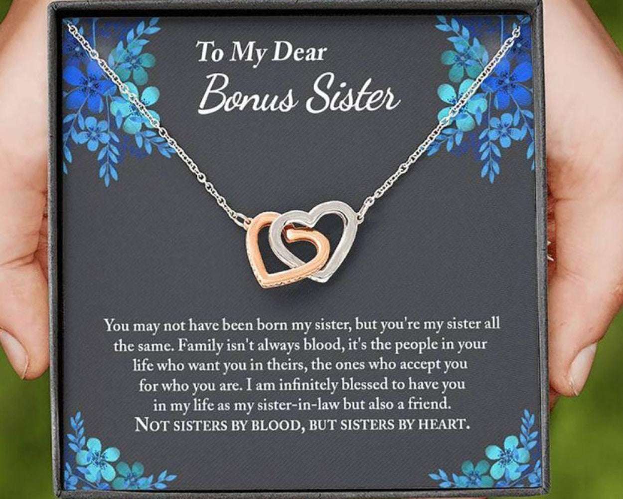 Sister Necklace, Bonus Sister Necklace Gift, Sister In Law, Sister Of The Groom, Wedding, Bridesmaid Gifts For Friend Rakva