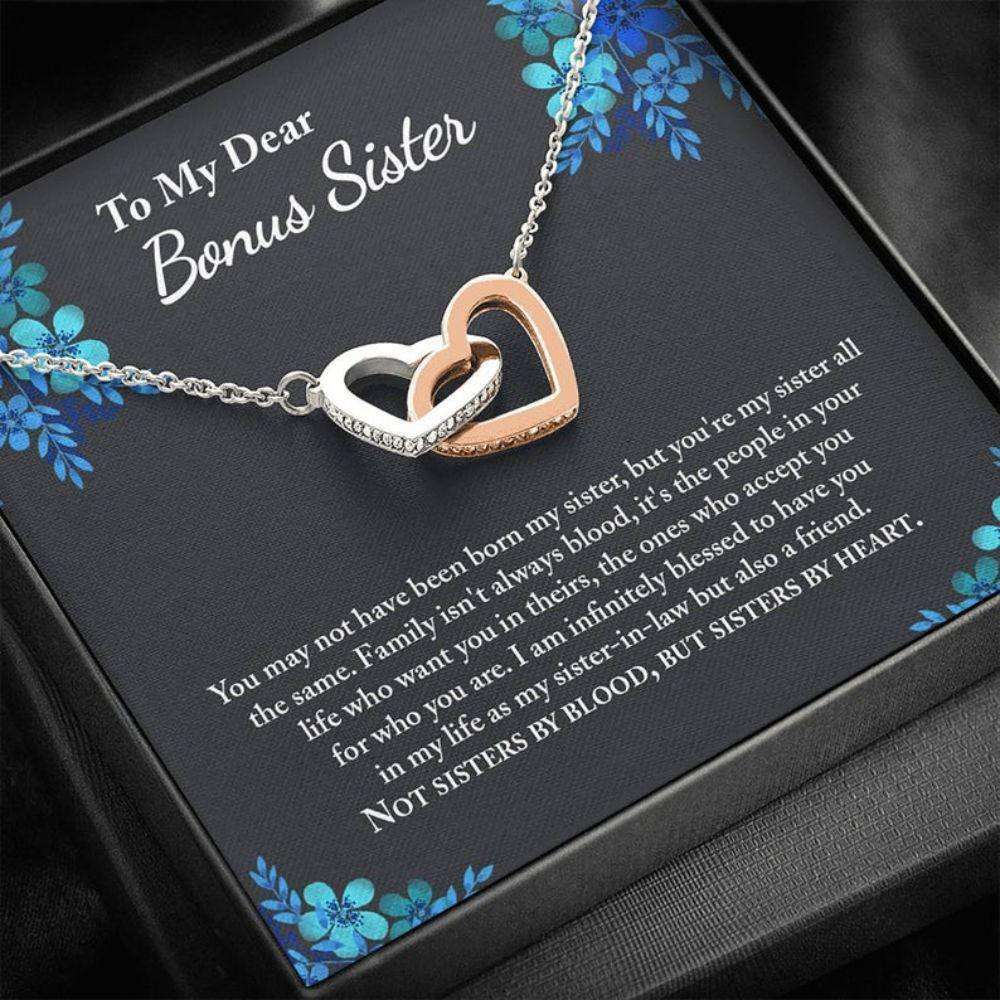 Sister Necklace, Bonus Sister Necklace Gift, Sister In Law, Sister Of The Groom, Wedding, Bridesmaid Gifts For Friend Rakva