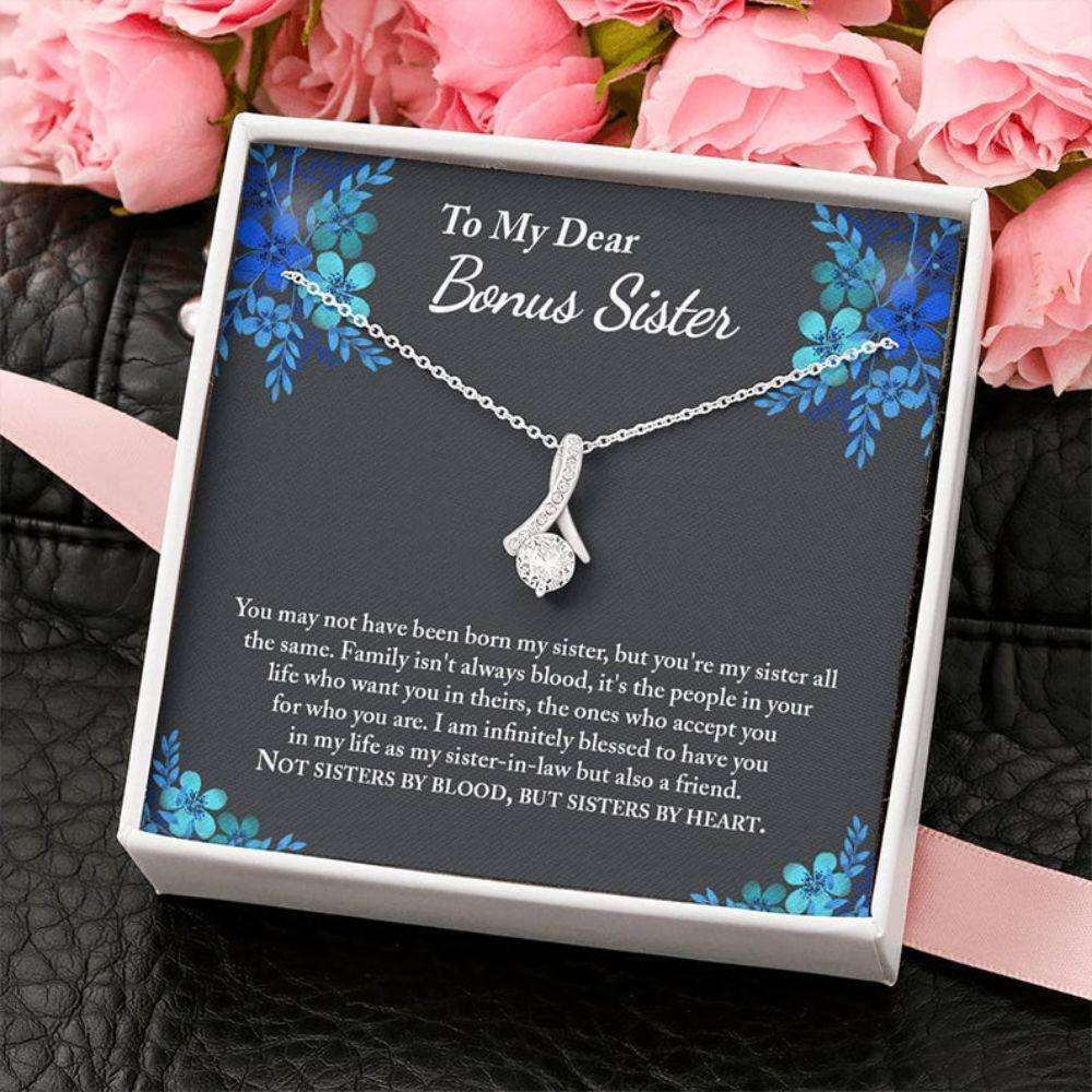 Sister Necklace, Bonus Sister Necklace Gift, Sister In Law, Sister Of The Groom, Wedding, Bridesmaid Gifts For Friend Rakva