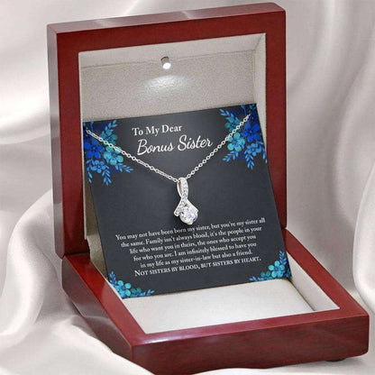 Sister Necklace, Bonus Sister Necklace Gift, Sister In Law, Sister Of The Groom, Wedding, Bridesmaid Gifts For Friend Rakva