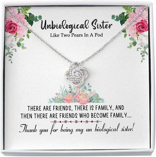 Sister Necklace, Bonus Sister Necklace Unbiological Sister Two Peas In A Pod “ Best Friend Necklace Gifts For Friend Rakva