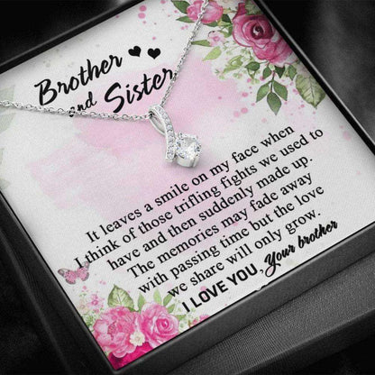 Sister Necklace, Gift For Sister From Brother, Brother And Sister Necklace Gifts for Sister Rakva