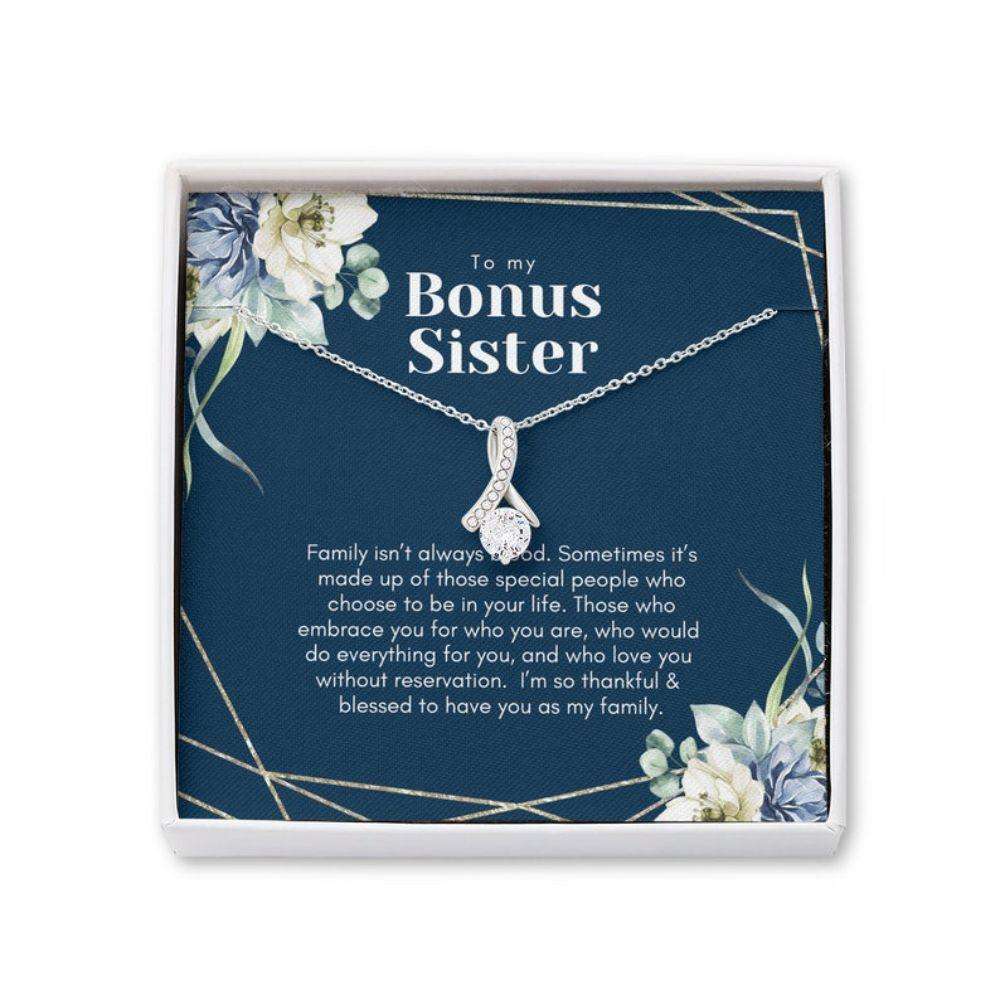 Sister Necklace, Gift For Sister In Law, Wedding Day Thank You, Sister Of The Groom Wedding Gift Necklace Gifts For Friend Rakva