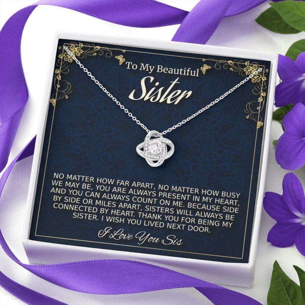 Sister Necklace Gift, Necklace, Gift For Soul Sister, Birthday Gift For A Sister, Best Friend Christmas Gift Gifts For Friend Rakva