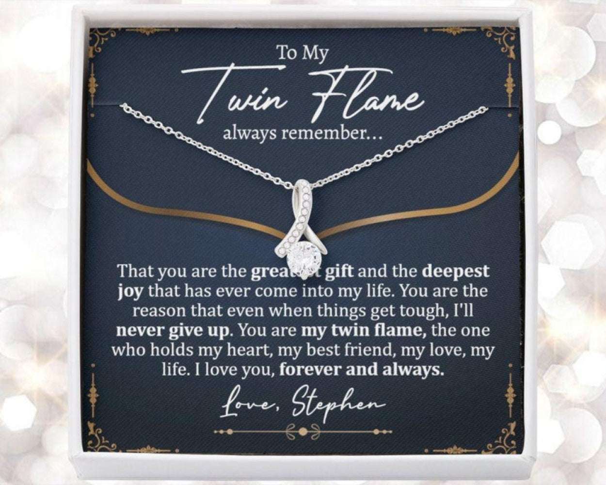 Sister Necklace, Meaningful Twin Flame Necklace, Twin Flame Gift, Twin Flame Gift, To My Twin Flame, Twin Flame Spiritual Gift, Gift For Twin Flame Gifts For Friend Rakva