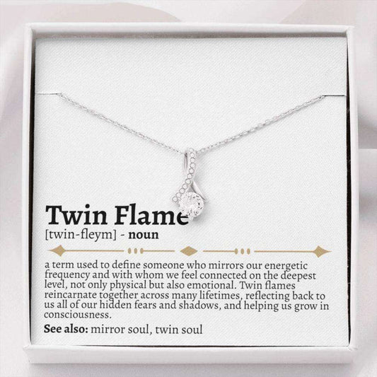 Sister Necklace, Sentimental Twin Flame Necklace, Twin Flame Gift, Twin Flame Gift, To My Twin Flame, Twin Flame Spiritual Gift, Gift For Twin Flame Gifts For Friend Rakva