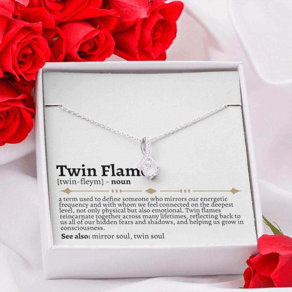 Sister Necklace, Sentimental Twin Flame Necklace, Twin Flame Gift, Twin Flame Gift, To My Twin Flame, Twin Flame Spiritual Gift, Gift For Twin Flame Gifts For Friend Rakva