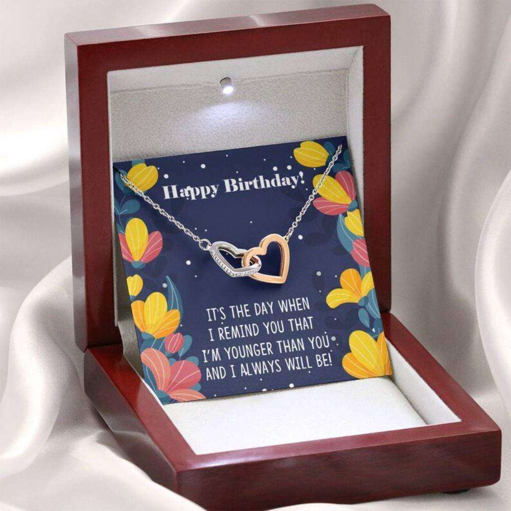 Sister Necklace, Sister Birthday Necklace “ Older Sister From Younger Sister Birthday Gift Gifts For Friend Rakva