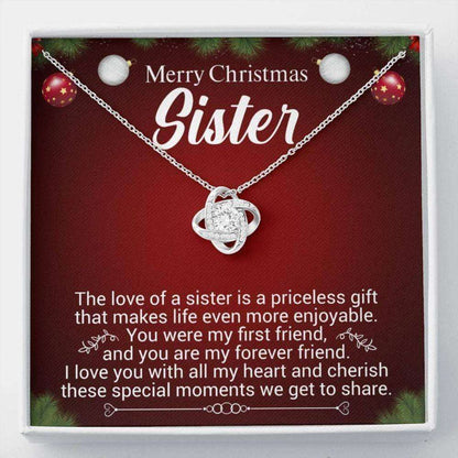 Sister Necklace, Sister Christmas Gift “ Best Sister Ever “ Necklace For Sister “ Love Gifts “ Christmas Gift Gifts For Friend Rakva